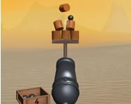 Cannon balls 3D flipper HTML5 jtk